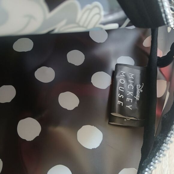 BioWorld Disney Mickey & Minnie Mouse Mini Backpack Clear Polka Dot Collectible - Picture 10 of 10